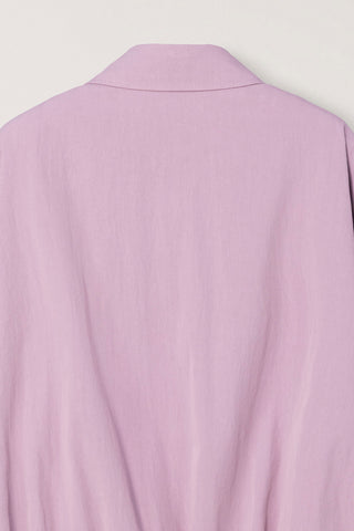 UNISEX COLLARED BLOUSON JACKET LAVENDER PINK