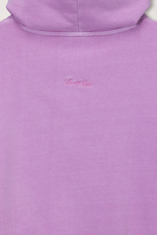 UNISEX GARMENT DYED HOODIE LAVENDER PINK