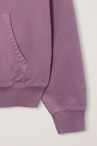 UNISEX GARMENT DYED HOODIE PURPLE