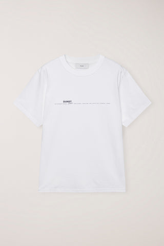 UNISEX MINIMAL LETTERING T-SHIRT OFF WHITE