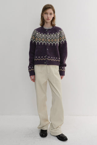 CORDUROY JEANS CREAM