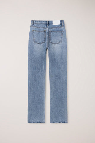 REFINED FLARED JEANS LIGHT BLUE