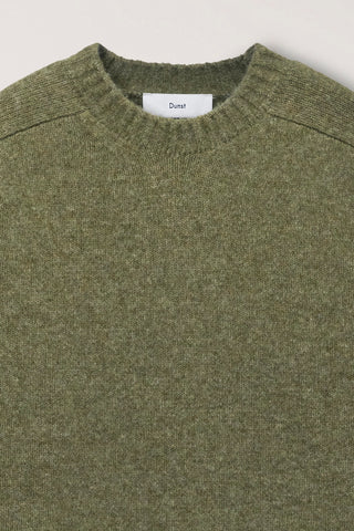 UNISEX SHAGGY DOG SWEATER OLIVE