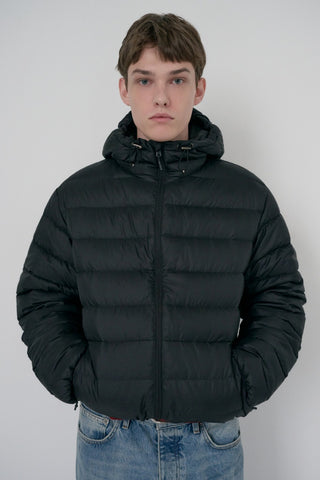 UNISEX LIGHT GOOSE DOWN JACKET BLACK