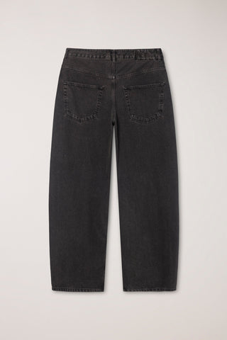 RELAXED CURVED JEANS MUD