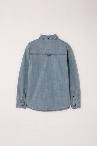 UNISEX CLASSIC DENIM SHIRT LIGHT BLUE