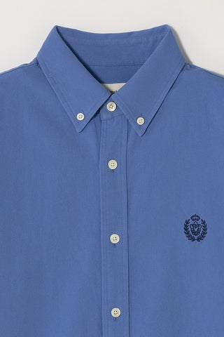 UNISEX CLASSIC BOYFRIEND SHIRT CERULEAN BLUE