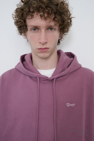UNISEX GARMENT DYED HOODIE PURPLE