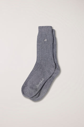 CLASSIC LOGO SOCKS CHARCOAL GREY
