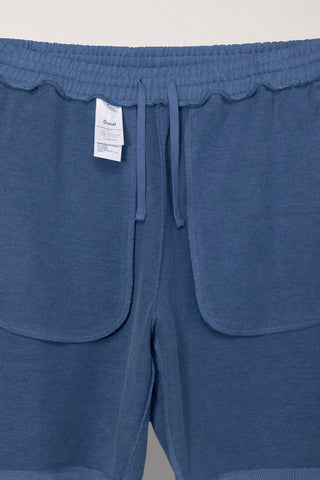 UNISEX PIGMENT RELAXED BEACH SHORTS BLUE