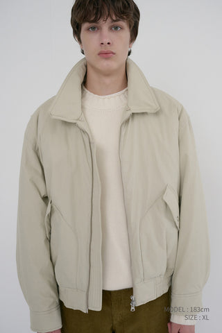UNISEX FLIGHT PADDED JACKET BEIGE