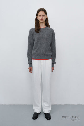 ESSENTIAL STRAIGHT FULL LENGTH JEANS OFF WHITE