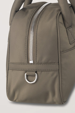 NYLON BOSTON TOTE BAG KHAKI