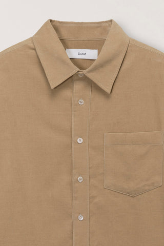 UNISEX CORDUROY SHIRT BEIGE