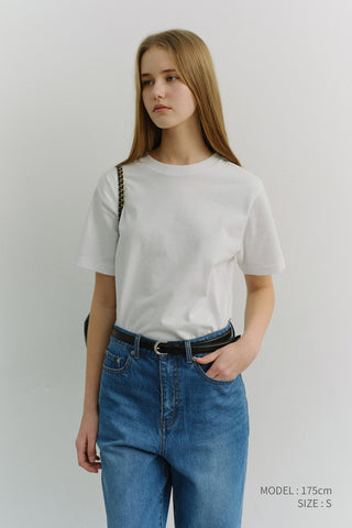 UNISEX LOOSE T-SHIRT WHITE