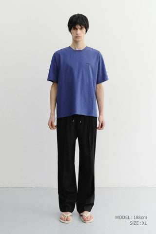UNISEX GARMENT DYED T-SHIRT BLUE
