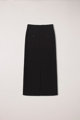 H-LINE LONG SKIRT BLACK