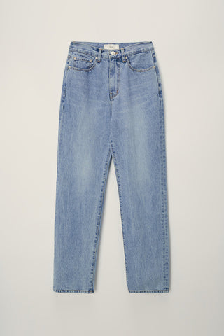 ESSENTIAL STRAIGHT FULL LENGTH JEANS LIGHT BLUE