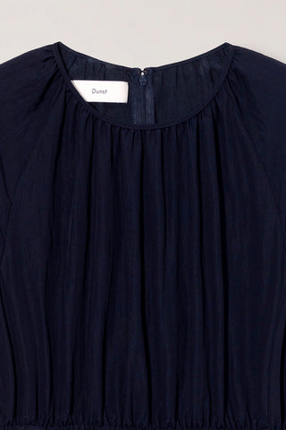HALF SLEEVE DRESS DEEP NAVY