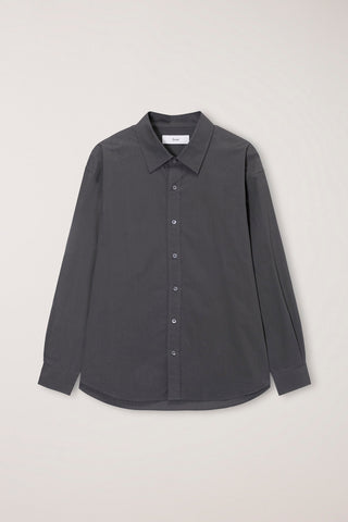 UNISEX REFINED COTTON SHIRT MUSHROOM