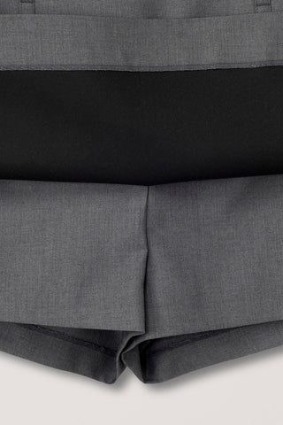 MICRO MINI SKIRT GREY