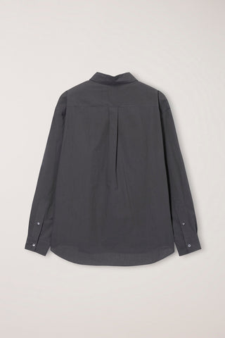 UNISEX REFINED COTTON SHIRT MUSHROOM