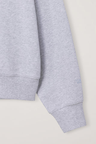 UNISEX PUPPY SWEATSHIRT MID MELANGE GREY