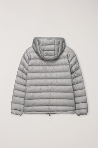 UNISEX LIGHT GOOSE DOWN JACKET ASH GREY
