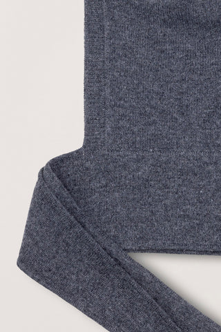 BABUSHKA SCARF MELANGE GREY