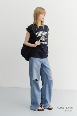 UNISEX CLASSIC LOGO T-SHIRT FRENCH NAVY
