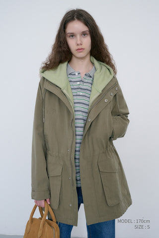 UNISEX MODERN FIELD JACKET SOFT KHAKI
