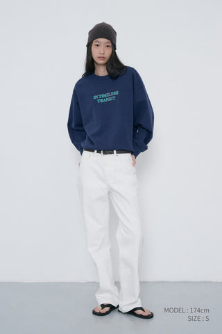 ESSENTIAL STRAIGHT FULL LENGTH JEANS OFF WHITE