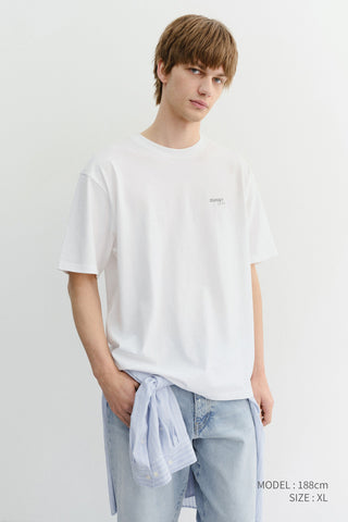 UNISEX GARMENT DYED T-SHIRT OFF WHITE