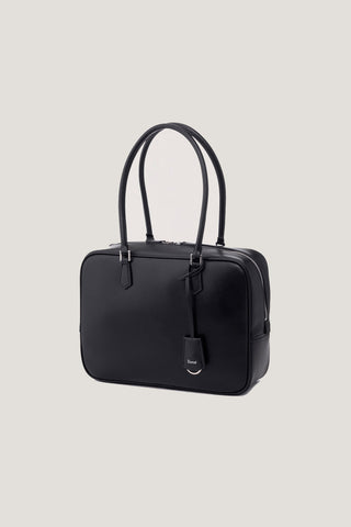CLASSIC 28 LEATHER BAG BLACK