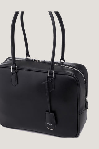 CLASSIC 28 LEATHER BAG BLACK