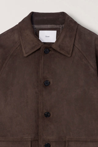UNISEX LILY ALTER-SUEDE HALF JACKET ETOUPE KHAKI