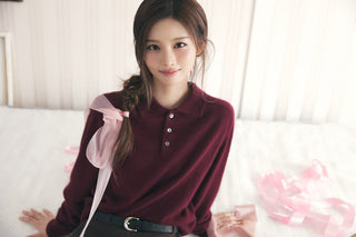 [SULLYOON PICK] WOOL MINI SKIRT DEEP BROWN
