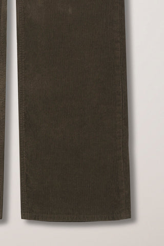 90S WIDE CORDUROY JEANS BROWN