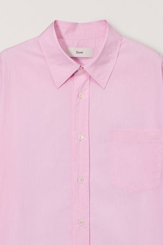 UNISEX OVERSIZED HALF SLEEVE SHIRT SOFT PINK