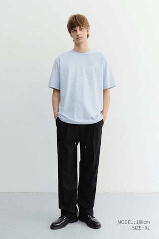 UNISEX CUPID ARCH LOGO T-SHIRT SOFT BLUE