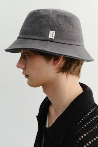 ADVENTURE BUCKET HAT CHARCOAL GREY