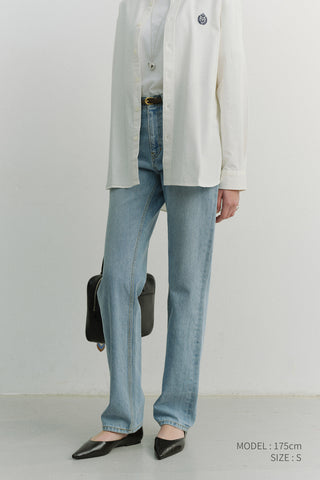 FULL LENGTH SLIM JEANS LIGHT BLUE