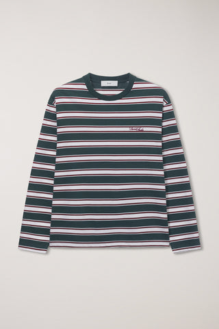 UNISEX STRIPED T-SHIRT GREEN STRIPE