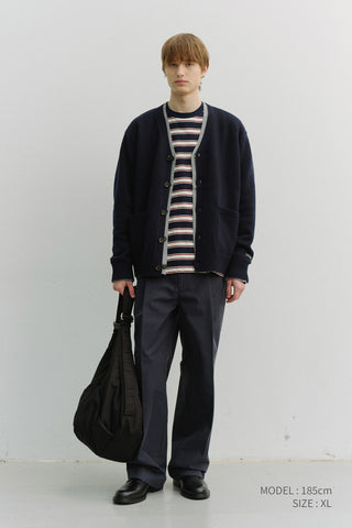 UNISEX STRIPED T-SHIRT NAVY STRIPE