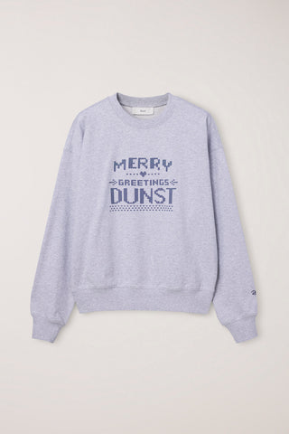 UNISEX PIXEL SWEATSHIRT MID MELANGE GREY