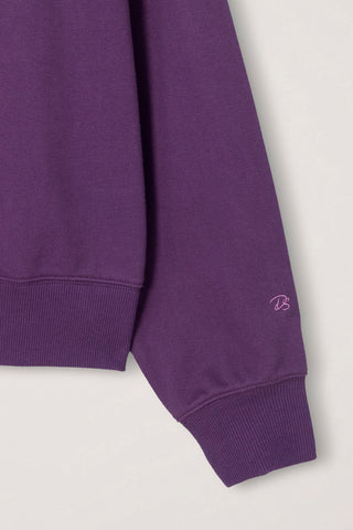 UNISEX PIXEL SWEATSHIRT PURPLE