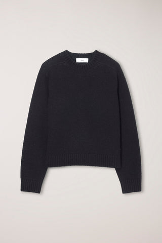 UNISEX SHAGGY DOG SWEATER BLACK