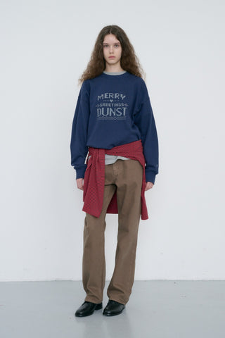 UNISEX PIXEL SWEATSHIRT NAVY