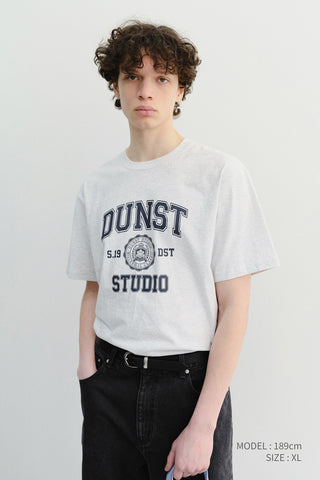 UNISEX CLASSIC LOGO T-SHIRT LIGHT MELANGE GREY