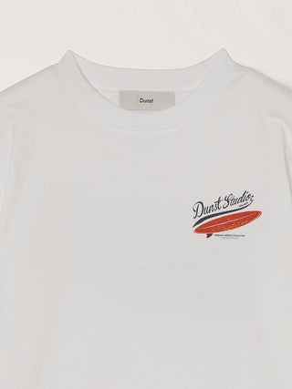 UNISEX SUMMER HOLIDAY SURF BOARD T-SHIRT OFF WHITE